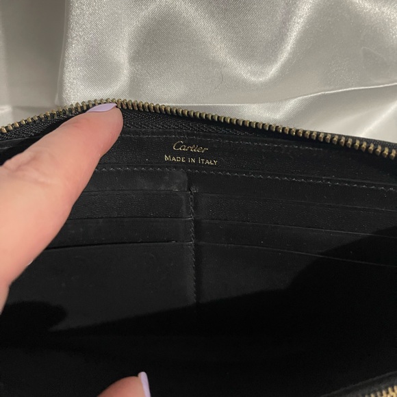 Cartier with COA | Zipped International Wallet, Guirlande de Cartier - Picture 3 of 13